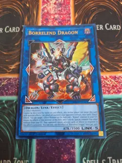 Yugioh Borrelend Dragon RA02-EN043 Ultra Rare 1st Edition Near Mint - Image 1
