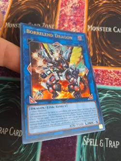 Yugioh Borrelend Dragon RA02-EN043 Ultra Rare 1st Edition Near Mint - Image 2