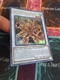 Yugioh Martial Metal Marcher CT15-EN009 Ultra Rare Limited Near Mint - Image 2