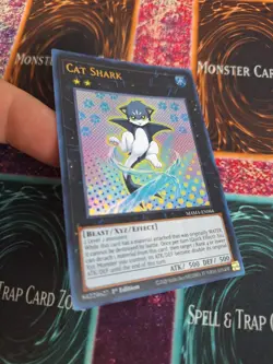 Yugioh Cat Shark MAMA-EN066 Ultra Rare 1st Edition Near Mint - Image 2