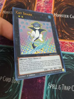 Yugioh Cat Shark MAMA-EN066 Ultra Rare 1st Edition Near Mint - Image 2