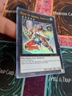 Yugioh Wind-Up Arsenal Zenmaioh BROL-EN083 Ultra Rare 1st Edition Near Mint - Image 2