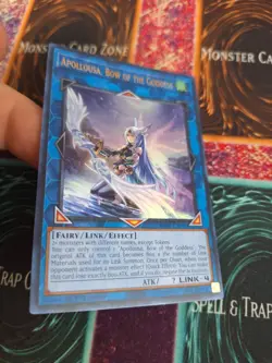 Yugioh Apollousa, Bow of the Goddess RA02-EN040 Ultra Rare 1st Edition Near Mint - Image 2