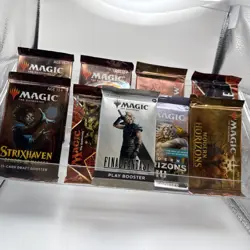 MTG Final Fantasy Play Booster And 8 Random Play Boosters - Image 2