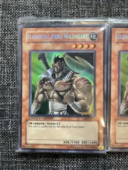Yugioh Elemental Hero WildHeart GSE-EN001 Promo New Sealed Lot Of 2 - Image 2