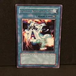 Yugioh Spirit Message "A" LON-091 Rare - MP - Image 1