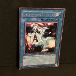 Yugioh Spirit Message "A" LON-091 Rare - MP - Image 2