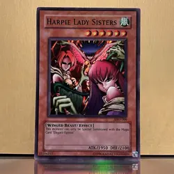 YuGiOh • Harpie Lady Sisters • MRD-009 • Holo Super Rare Unlimited • LP - Image 2