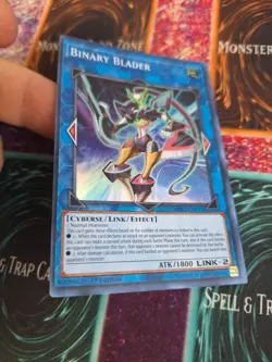 Yugioh Binary Blader MP22-EN113 Super Rare 1st Edition Near Mint - Image 2