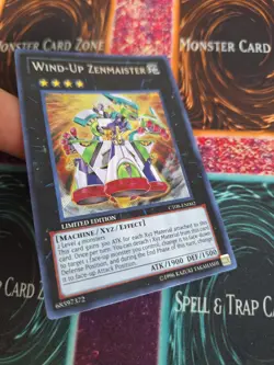 Yugioh Wind-Up Zenmaister CT08-EN002 Secret Rare Limited Near Mint - Image 2