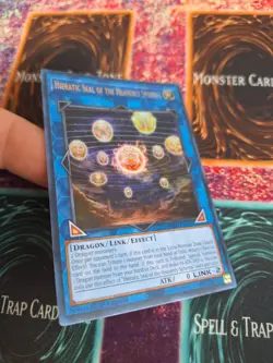 Yugioh Hieratic Seal of the Heavenly Spheres RA02-EN039 Ultra Rare 1st Ed NM - Image 2