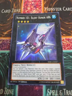 Yugioh Number 101: Silent Honor ARK WIRA-EN047 Super Rare 1st Edition Near Mint - Image 1