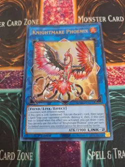 Yugioh Knightmare Phoenix MAMA-EN071 Ultra Rare 1st Edition Near Mint - Image 1