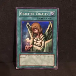 Yugioh Card - Graceful Charity SDP-040 Super Rare - MP - Image 1