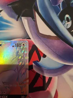Pokemon TCG Tauros GX Full Art Holo Rainbow Rare Card Sun & Moon 156/149 - Image 3
