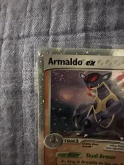 Pokemon TCG Armaldo EX 84/92 Legend Maker Rare Holo Card - Image 3