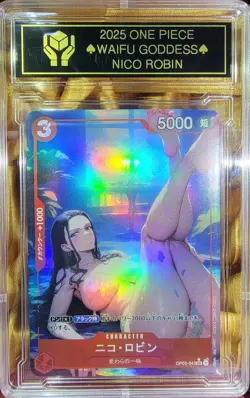 NICO ROBIN One Piece Anime Waifu Goddess CUSTOM CARD NM - Image 2