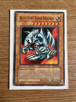 Yu-gi-oh Blue Eyes Toon Dragon SDP-EN020 Near Mint card - Image 3