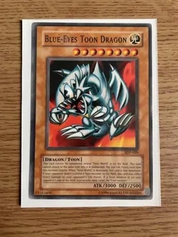 Yu-gi-oh Blue Eyes Toon Dragon SDP-EN020 Near Mint card - Image 4