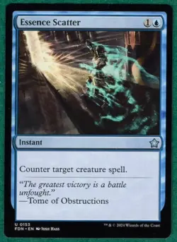 Essence Scatter - Foundations FDN #0153 - Magic: The Gathering MTG Card - Image 1