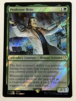 Professor Hojo Surge Foil Commander: Final Fantasy MTG 0069 Rare - Image 1
