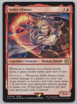 MTG - Final Fantasy - Seifer Almasy #156 -g599 - Image 1