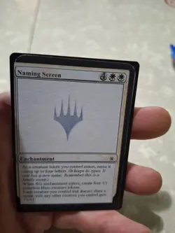 Gen Con 2024 Unknown Playtest Card Naming Screen - Image 4