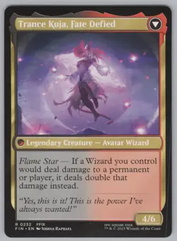 MTG - Final Fantasy - Kuja, Genome Sorcerer #232 -g598 - Image 2