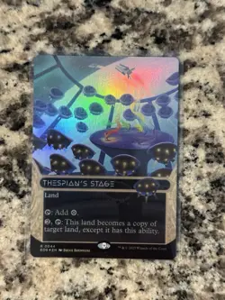Thespian's Stage Borderless Foil 0044 EOS NM/MT [Edge of Eternities:MTG] - Image 1