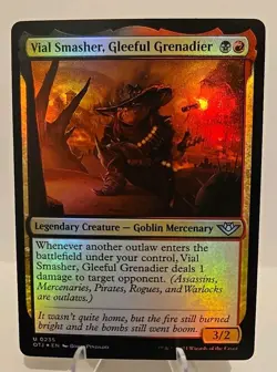 Vial Smasher, Gleeful Grenadier MTG Outlaws of Thunder Junction Foil - Image 1