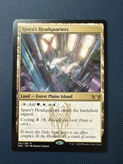 MTG Spara's Headquarters - Streets of New Capenna (SNC) NM - Image 1