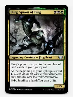 Uurg, Spawn of Turg [Commander: Edge of Eternities] MTG Magic NM/M 💀💀🌳 - Image 1