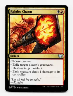 Rakdos Charm [Commander: Edge of Eternities] MTG Magic NM/M 💀🔥 - Image 1
