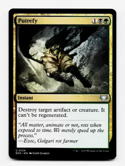 Putrefy [Commander: Edge of Eternities] MTG Magic NM/M 💀🌳 - Image 1
