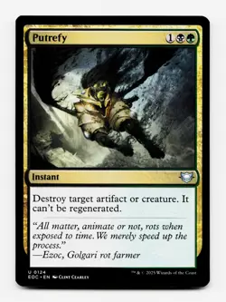 Putrefy [Commander: Edge of Eternities] MTG Magic NM/M 💀🌳 - Image 3