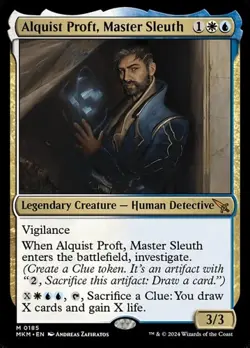 2x Alquist Proft, Master Sleuth MKM NM MTG - Image 1