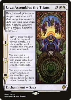 2x Urza Assembles the Titans Dominaria United NM MTG - Image 1