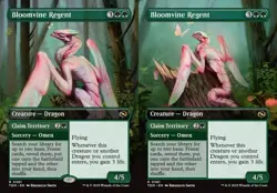 Bloomvine Regent // Claim Territory // Bloomvine Regent - Extended Ar TDM NM MTG - Image 1