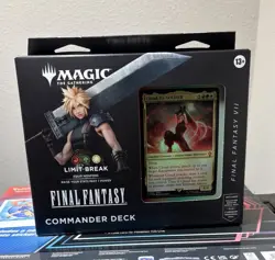 MTG: Final Fantasy VII Commander Deck - Limit Break - NO COLLECTOR PACK - Image 1