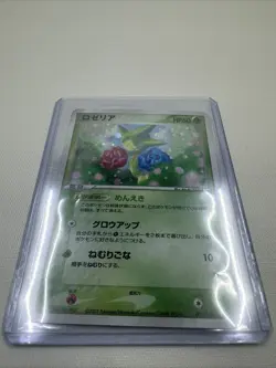 2003 Pokemon Japanese Roselia Holo 007/054 Rulers Of The Heavens LP - Image 3