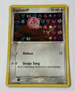 Pokemon TCG - Jigglypuff - 63/101 - Reverse Holo - EX Hidden Legends - Image 1