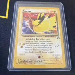 Black Star Promo Zapdos 23 Vintage WOTC Pokemon V6 - Image 1