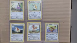 Pokemon TCG Base Set - 18 Normal Type Lot LP - Image 1