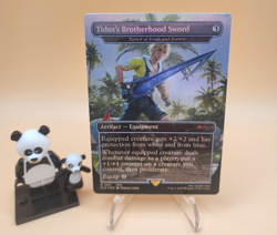 Secret Lair Tidus’s Brotherhood Sword Final Fantasy Rainbow Foil MTG 1867 Mythic - Image 1