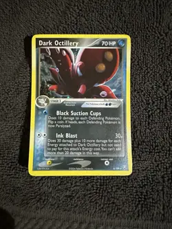 Dark Octillery 8/109 - EX Team Rocket Returns Holo Rare Pokemon TCG NM - Image 1