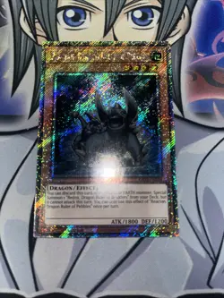 Yugioh Reactan, Dragon Ruler Of Pebbles RA03-EN254 1st ed Platinum Secret - Image 1