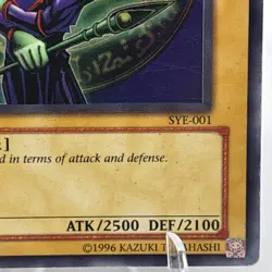 Dark Magician SYE-001 - Super Rare - Unlimited Edition MP Holo Foil Yugioh - Image 5