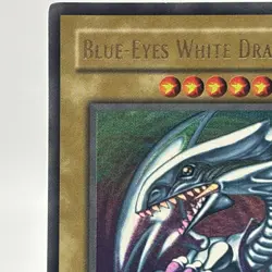 Yugioh Blue-Eyes White Dragon SDK-001 Ultra Rare Unlimited MP Vintage Card TCG - Image 2