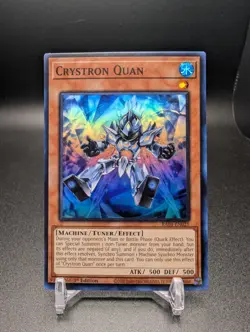 Yugioh! Crystron Quan - RA04-EN021 - Super Rare - 1st Edition Near Mint, English - Image 1