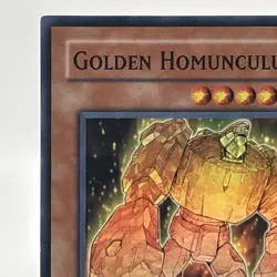 Golden Homunculus - WC6-EN001 - Super Rare - Unlimited - LP Holo Foil Yugioh. - Image 2